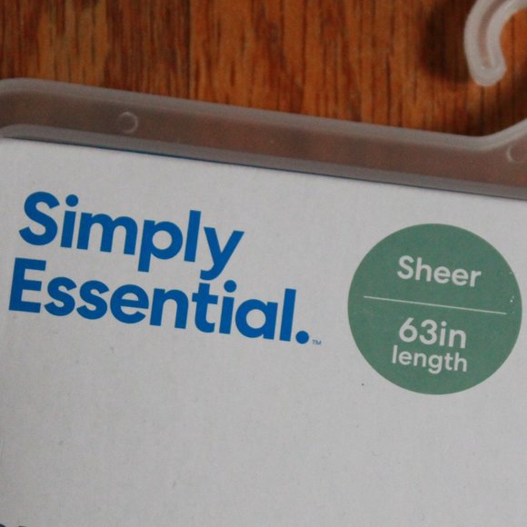 Simply Essential Sheer Window Panel - Picture 4 of 8